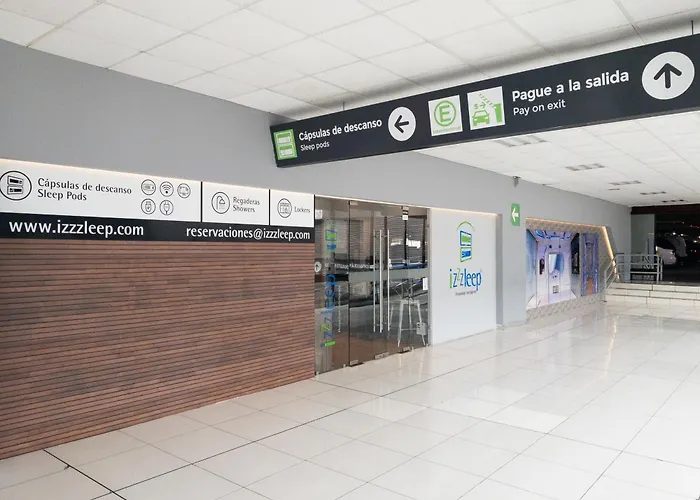 Capsule hotel Izzzleep Aeropuerto Terminal 1 Mexico City
