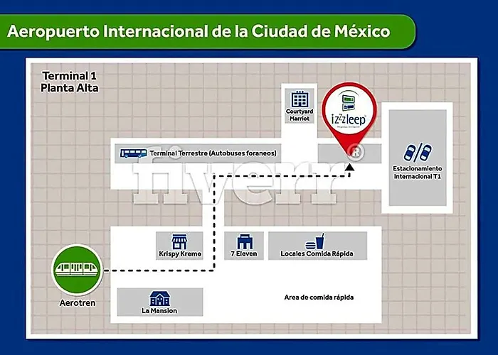 Izzzleep Aeropuerto Terminal 1 3*